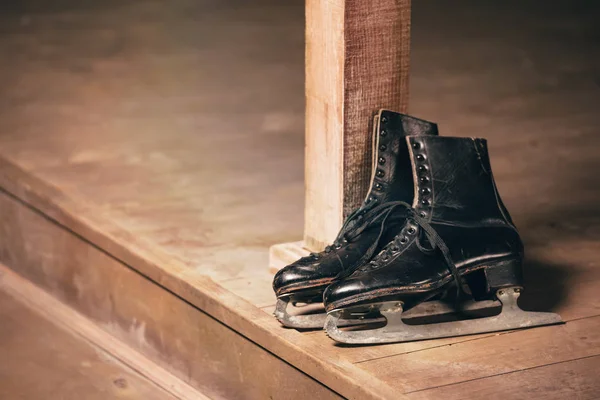 black figure skates